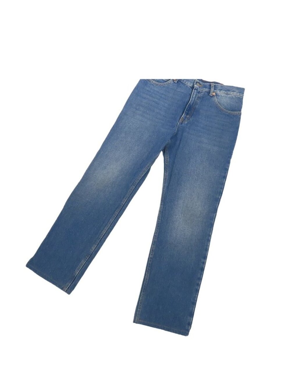 Gucci Denim Pants Light Blue Cotton Full Length 34